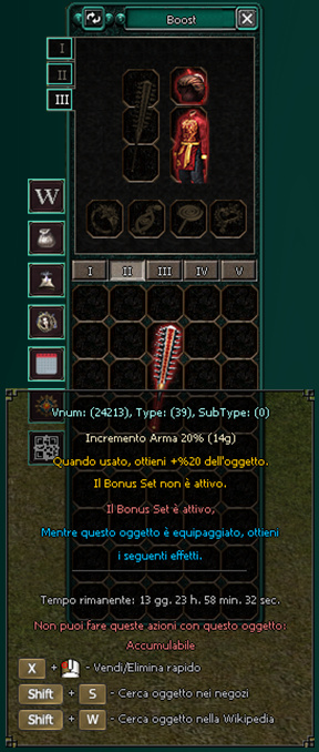 Dettaglio di un booster